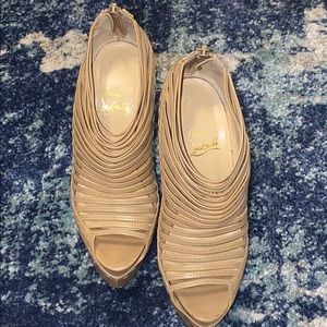 Strappy platform Christian Louboutin